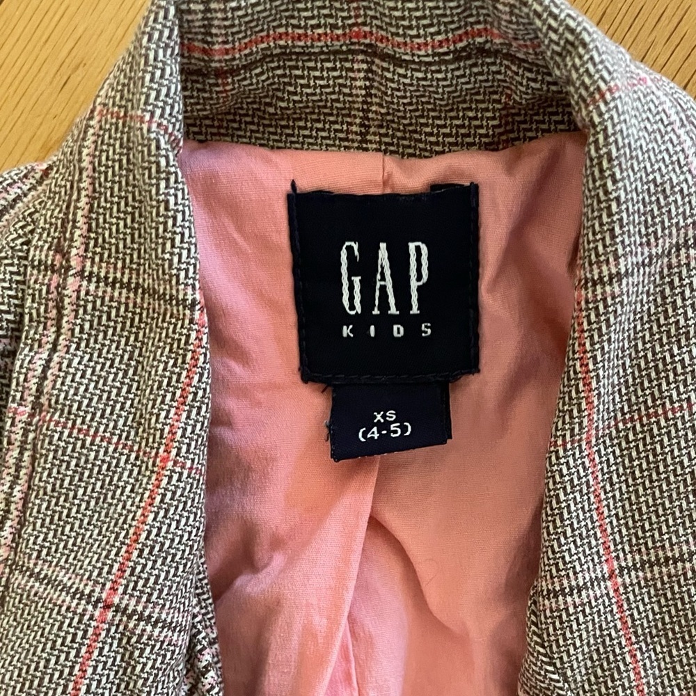 GAP Kids Blazer vest Size XS 4-5 - Picture 5 of 5